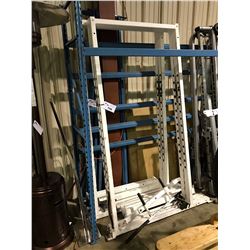 WHITE APEX COMMERCIAL SQUAT RACK