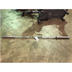 CHROME COMMERCIAL FREE WEIGHT BARBELL