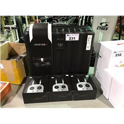 DJI INSPIRE 1 DRONE & 3 REMOTE CONTROLLERS