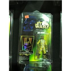 2 FIGURES IN ORIGINAL PACKAGE: KENNER STAR WARS POWER OF THE FORCE BOSSK & DENGAR