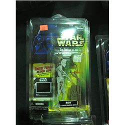 2 FIGURES IN ORIGINAL PACKAGE: KENNER STAR WARS POWER OF THE FORCE FREEZE FRAME 8D8 & FREEZE FRAME