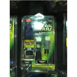 2 FIGURES IN ORIGINAL PACKAGE: KENNER STAR WARS POWER OF THE FORCE FREEZE FRAME UGNAUGHTS & 4-LOM