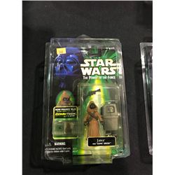 2 FIGURES IN ORIGINAL PACKAGE: HASBRO STAR WARS POWER OF THE FORCE COMMTECH JAWA