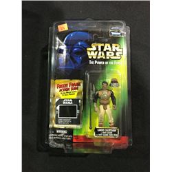 2 FIGURES IN ORIGINAL PACKAGE: KENNER STAR WARS POWER OF THE FORCE FREEZE FRAME BESPIN HAN SOLO