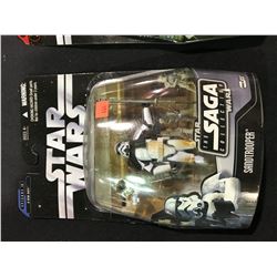 4 STAR WAR HASBRO THE SAGA COLLECTION FIGURES IN ORIGINAL PACKAGING