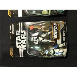 4 STAR WAR HASBRO EPISODE III GREATEST BATTLES COLLECTION FIGURES IN ORIGINAL PACKAGING