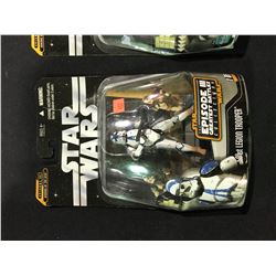 4 STAR WAR HASBRO EPISODE III GREATEST BATTLES COLLECTION FIGURES IN ORIGINAL PACKAGING