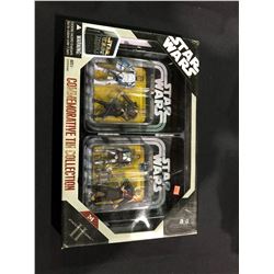 STAR WARS HASBRO EPISODE II: ATTACK OF THE CLONES 4 FIGURES IN COMMEMORATIVE TIN COLLECTION SET IN