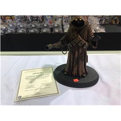 ATTAKU COLLECTION STAR WARS LIMITED EDITION #1386 / 1500 BOMBYX SCULPTED JAWA STATUE WITH