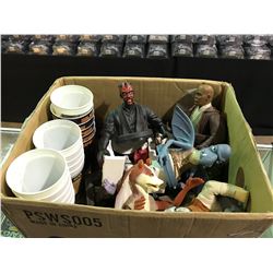STAR WARS EPISODE 1 KFC, TACO BELL & PIZZA HUT COLLECTOR CUPS WITH ASSORTED SLURPEE CUPS