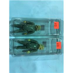 PAIR OF VINTAGE STAR WARS UGNAUGHTS FIGURES VARYING GRADES