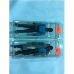 PAIR OF VINTAGE STAR WARS LANDO CALRISSIAN FIGURES VARYING GRADES