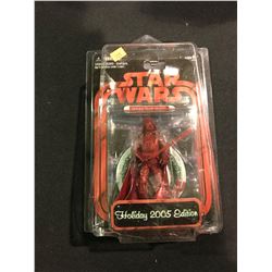 2005 HASBRO STAR WARS HOLIDAY DARTH VADER SPECIAL EDITION FIGURE IN ORIGINAL PACKAGE