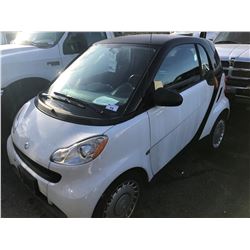 2008 SMART FORTWO, 2DR HATCHBACK, BLACK, VIN # WMEEJ31X18K203805