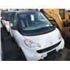 Image 2 : 2008 SMART FORTWO, 2DR HATCHBACK, WHITE, VIN # WMEEJ31X38K179166