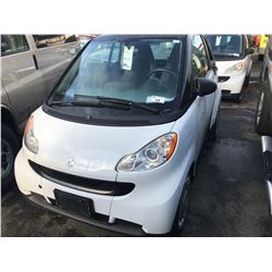 2008 SMART FORTWO, 2DR HATCHBACK, BLACK, VIN # WMEEJ31X08K201611