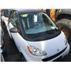 Image 2 : 2008 SMART FORTWO, 2DR HATCHBACK, BLACK, VIN # WMEEJ31X98K179138