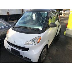 2008 SMART FORTWO, 2DR HATCHBACK, BLACK, VIN # WMEEJ31X48K203457