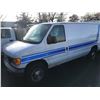 Image 1 : 2006 FORD E250 CARGO VAN, WHITE, VIN # 1FTNE24W06HA91511