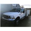 Image 1 : 2004 FORD 2WHDR, WHITE, PICKUP, F450 V8 POWERSTROKE, DIESEL, AUTOMATIC, VIN#1FDXX46P04EC12066,