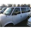 Image 1 : 2002 CHEVROLET ASTRO, PASS VAN, WHITE, VIN # 1GNDM19X92B145564