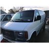 Image 1 : 1999 GMC SAVANA 3500, WHITE, CARGO VAN, 5.7L, GAS, AUTOMATIC, VIN#1GTHG35R3X1108169, 218,634KMS,
