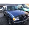 Image 2 : 2007 FORD RANGER, BLUE, 2 DOOR PICKUP, 2.3L, GAS, MANUAL, VIN#1FTYR10D27PA77889, 110,558KMS, RD, 2
