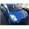 Image 2 : 2008 TOYOTA YARIS, BLUE, HATCHBACK, 1.5L, GAS, AUTOMATIC, VIN#JTDKT923385142160, 163,164KMS,