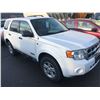Image 2 : 2008 FORD ESCAPE HYBRID, WHITE, 4 DOOR SUV, 2.3L, GAS/ELECTRIC, AUTOMATIC, VIN#1FMCU59H78KD73491,