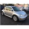 Image 1 : 2000 VOLKSWAGEN BEETLE, 2DR SEDAN, GREY, VIN # 3VWCD21C8YM441063