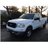 Image 1 : 2008 FORD F150 XLT 5.4 TRITON, 2 PU, WHITE, VIN # 1FTVX14538KB29489