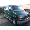 Image 2 : 1997 GMC SAVANA 1500 SLE,  PASS VAN, GREEN, VIN # 1GKFG15R5V1053172