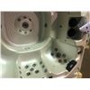 Image 2 : CAL SPAS 8' X 8' HOT TUB WITH GYPSUM INTERIOR AND MIST EXTERIOR.  TUB FEATURES: