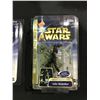 Image 2 : 3 STAR WARS HASBRO FIGURES IN ORIGINAL PACKAGING: LANDO CALRISSIAN SAIL BARGE, LANDO CALRISSIAN