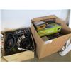 Image 2 : 4 BOXES OF ASSORTED TINS/KITCHENWARE/MISC