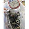 Image 1 : PLASTIC TOTE OF ASSORTED VIDEO/POWER CABLES