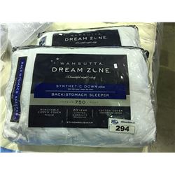 PAIR OF WAMSUTTA DREAM ZONE QUEEN SIZE PILLOWS