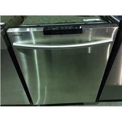 SAMSUNG STAINLESS STEEL FRONT BUILT IN DISHWASHER  (MINOR SCRATCHES &