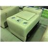 Image 2 : NATUZZI LEATHER CINDY CRAWFORD HOMESPEAKER CONSOLE FOR SECTIONASOFA (HINGES ON LID BROKEN)