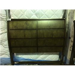 QUEEN SIZE WOOD FINISH HEADBOARD