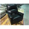 Image 2 : BLACK LEATHER POWER RECLINER