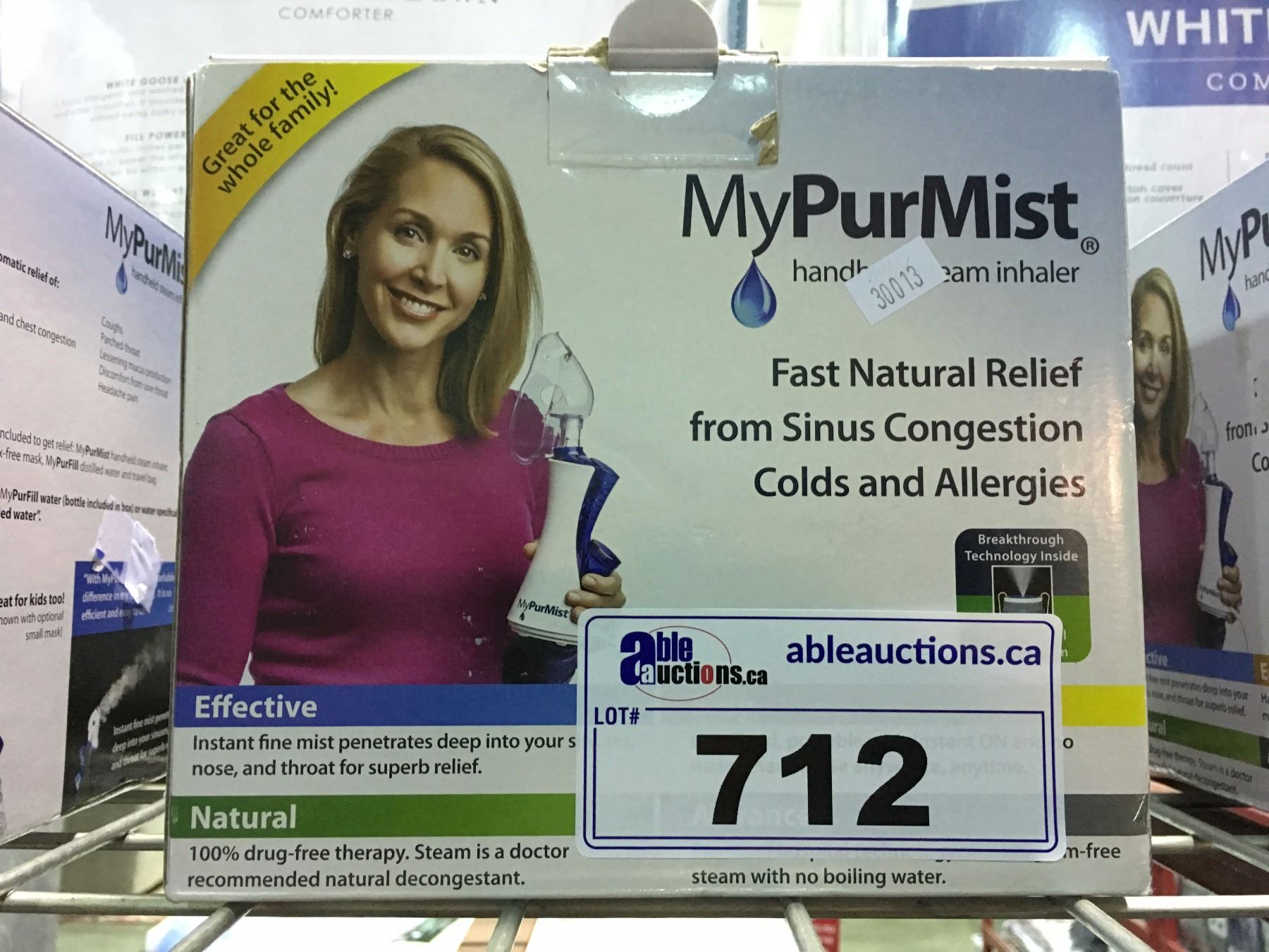 MY PUR MIST HAND HELD STEAM INHALER