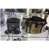 Image 2 : SHELF LOT OF CAMERA EQUIPMENT AND BINOCULARS