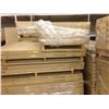 Image 2 : LARGE LOT OF HONEY MAPLE READY TO ASSEMBLE OFFICE FURNITURE