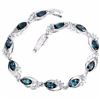 Image 1 : LONDON & SKY BLUE TOPAZ Bracelet