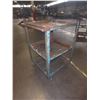 Image 2 : 24.5" x 24.5" x 37" Tall Rolling Shop Cart