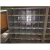 Image 2 : (2) Pigeon Hole Steel Parts Bins, Each 36" x 36" x 18" Deep