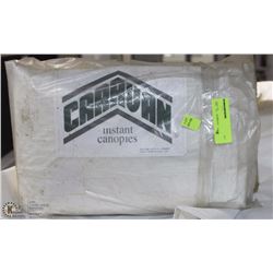 LOT OF 2-10" X 10" CANVAS CANOPY COVERS