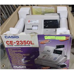 CASIO CE-2350L CASH REGISTER WITH TAPES, NEW IN