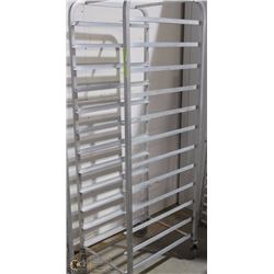 20 PAN BAKING RACK ON CASTERS